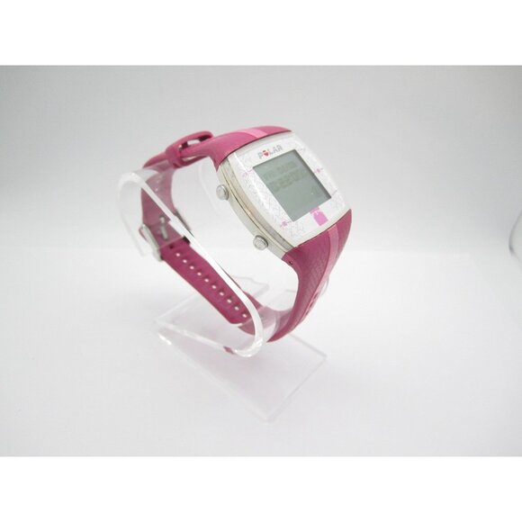 Women Polar Heart Rate Quartz WR Digital 38mm Round Watch (I33) "New Battery" - Picture 6 of 11